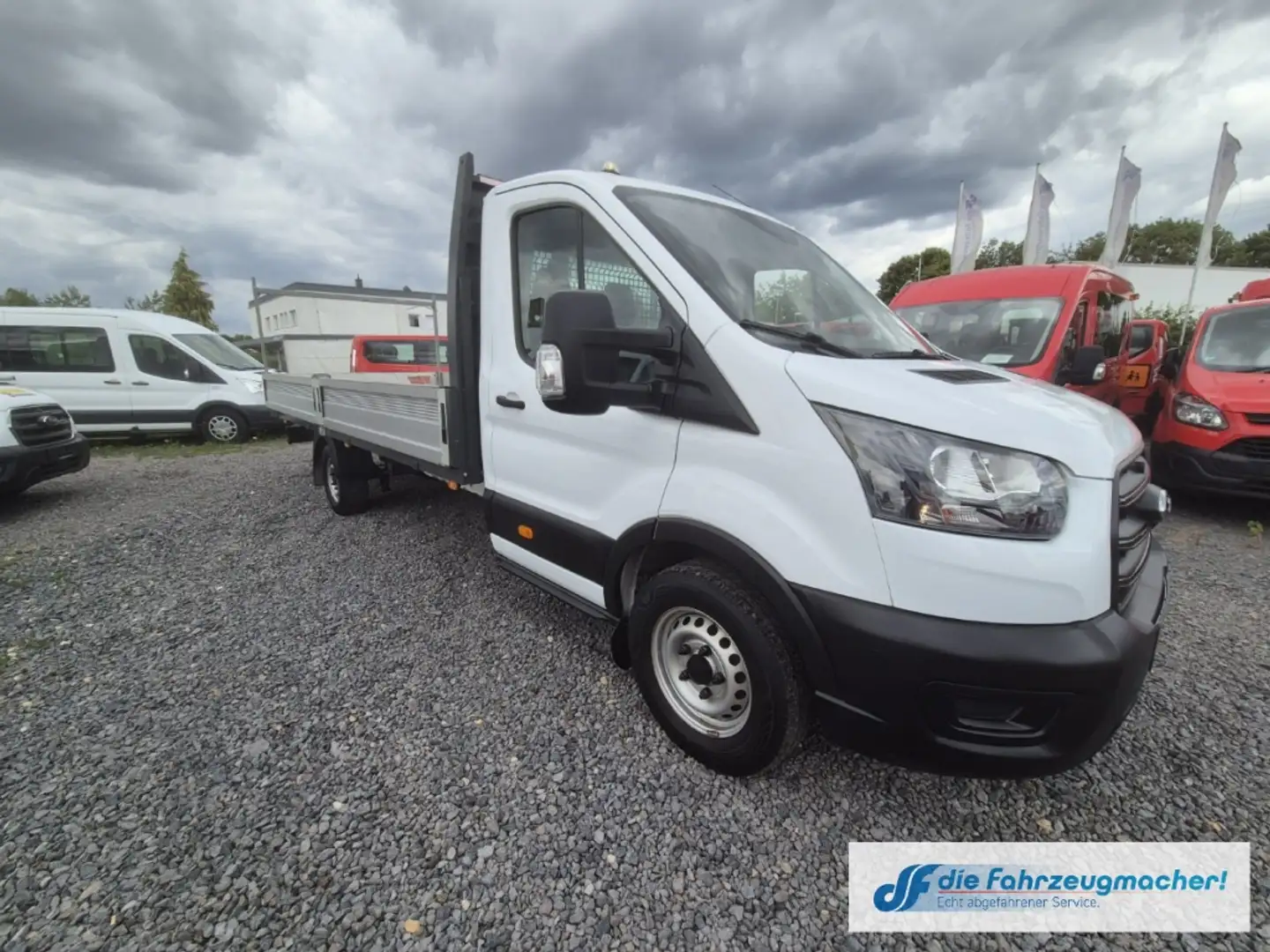 Ford Transit Pritsche 350 L5 Überhang Einzelkabine Basis 2.0 TD Weiß - 1