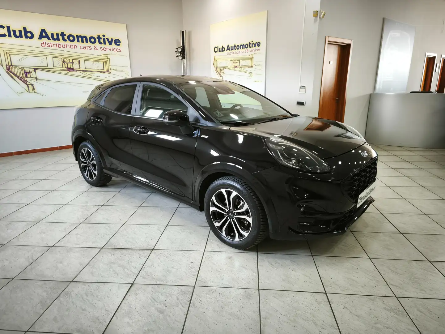 Ford Puma Puma 1.0 ecoboost h ST-Line s Zwart - 1