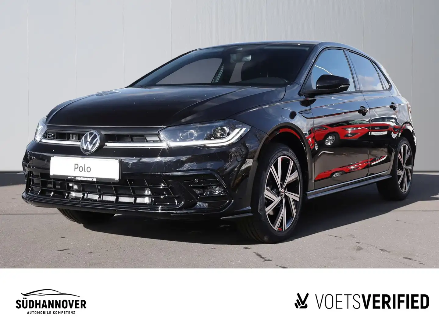 Volkswagen Polo R-Line 1.0 TSI DSG NAVI+LED+SHZ+PDC+KAMERA Schwarz - 1