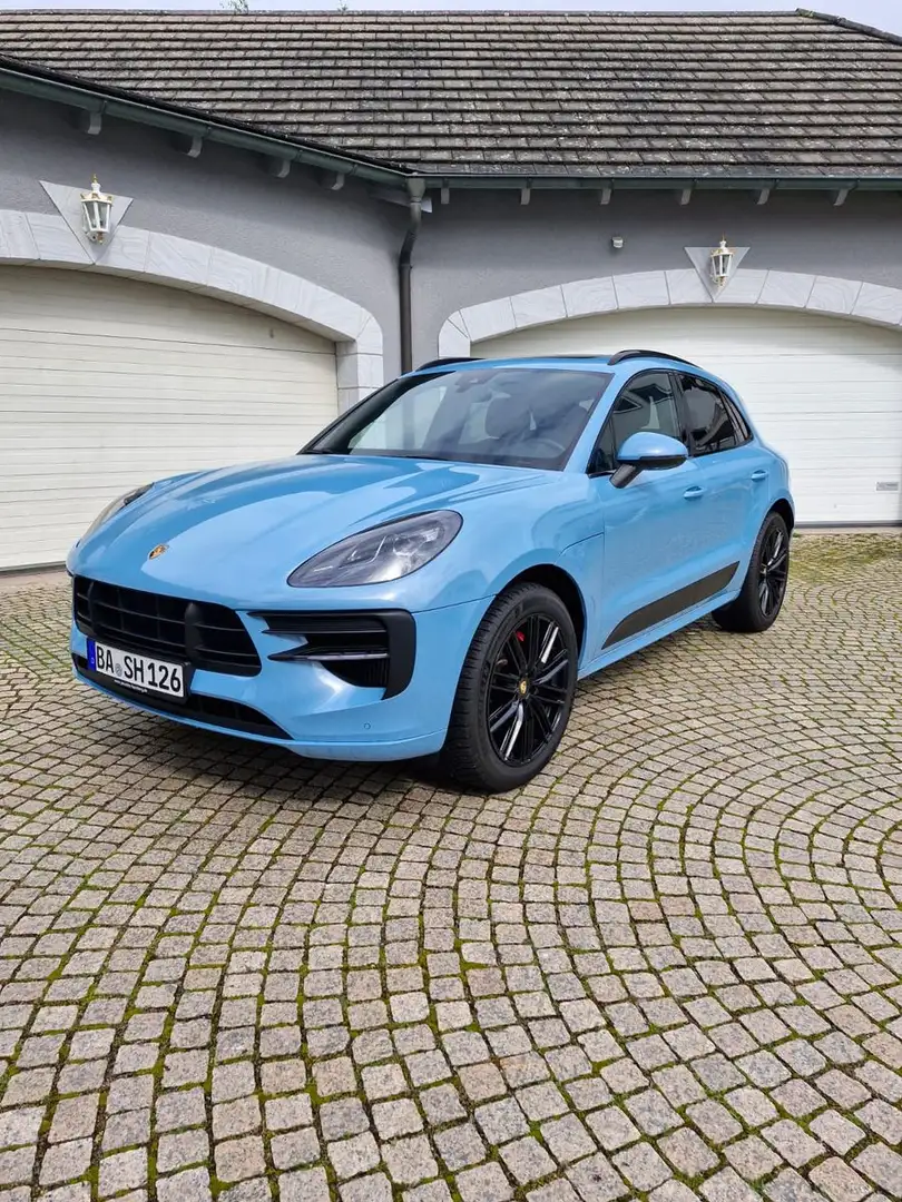 Porsche Macan GTS Panorama PASM Bose Kamera 1.Hand froze Blauw - 1