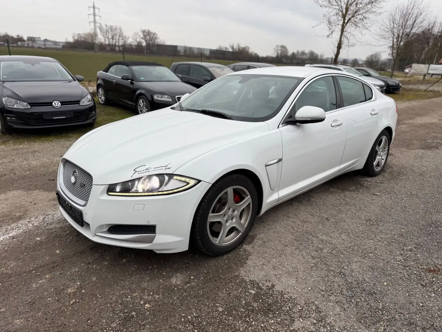 Jaguar XF Diesel Rückfahrkamera Sitzheizung Weiß - 2