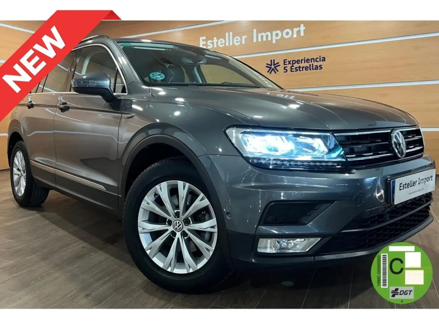 Volkswagen Tiguan 1.4 ACT TSI Advance DSG 110kW Gris - 1