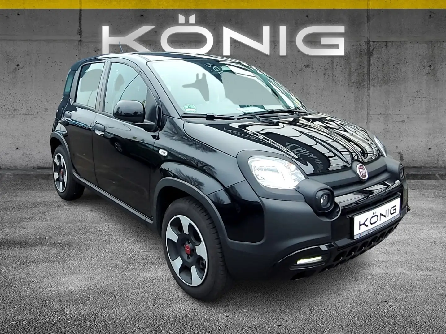 Fiat Panda EFH*Klima* Zwart - 2