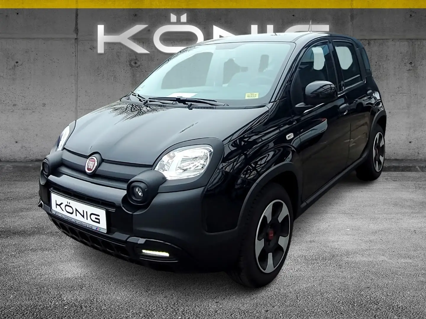 Fiat Panda EFH*Klima* Zwart - 1