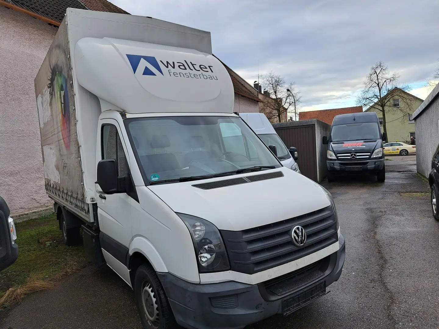 Volkswagen Crafter Super Maxi Pritsche L4.30m H.2.60m Scheckh. Top!! Weiß - 2