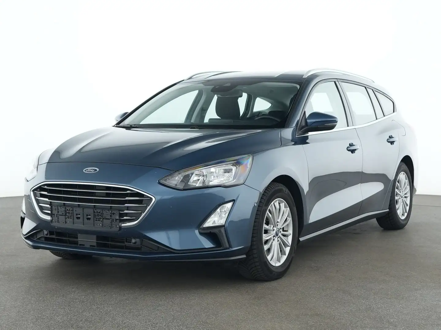 Ford Focus Titanium LED Navi AppLink SHZ Parkassist. Bleu - 1