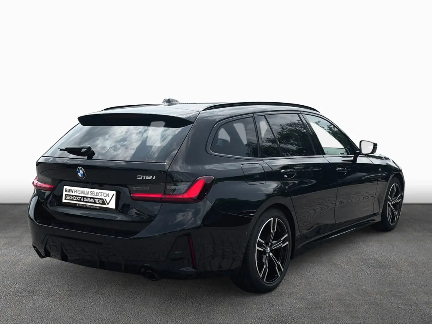 BMW 318 i Touring Aut. *SHZ*Navi*Sportpaket* Schwarz - 2