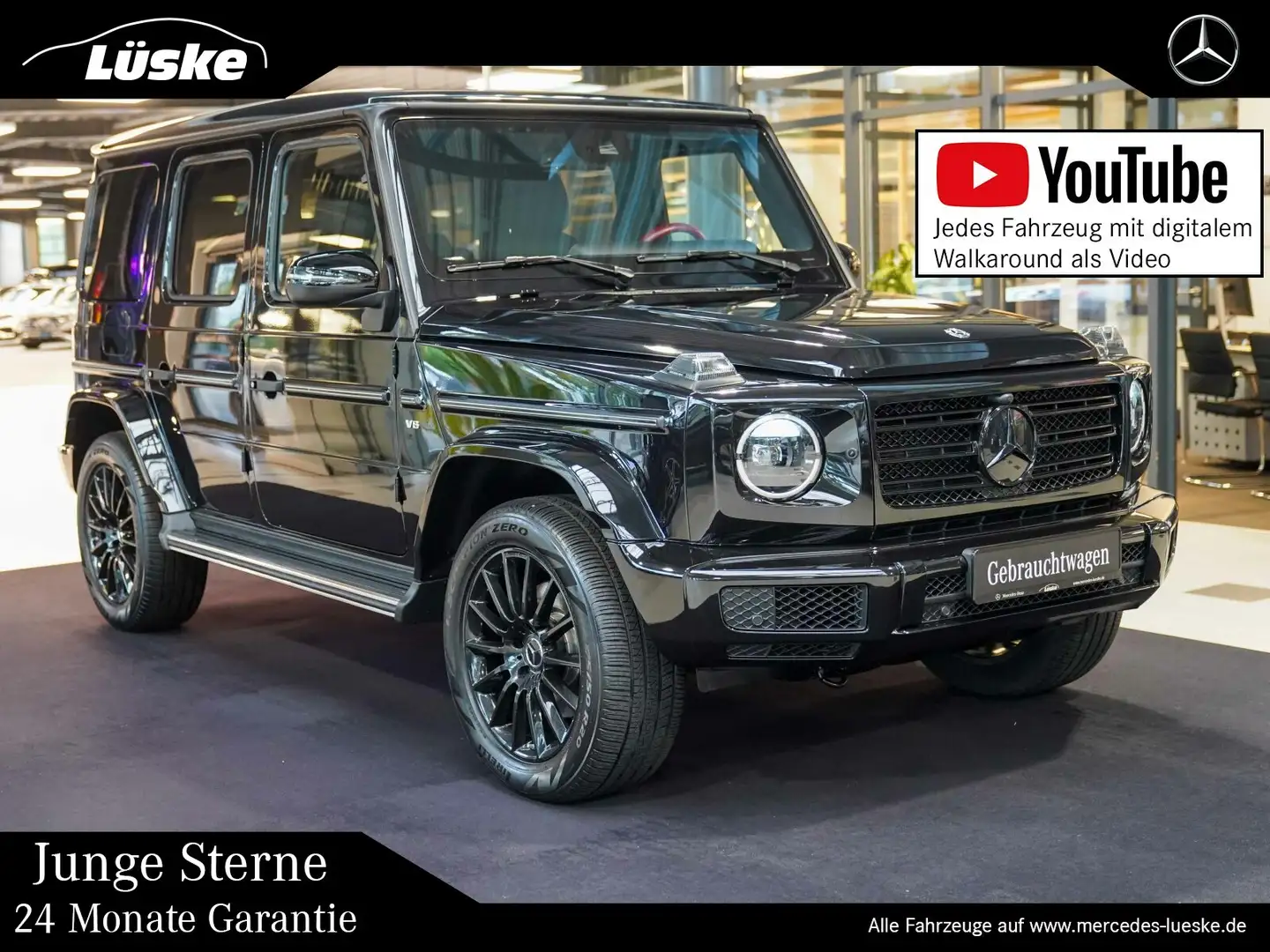Mercedes-Benz G 500 G 500 AMG Line MANUFAKTUR bengalrot Night Massag Schwarz - 1