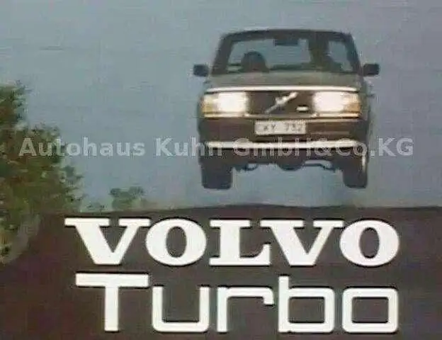 Volvo 240 244 Turbo mit Histor.  Kennz. Deutsche Papie