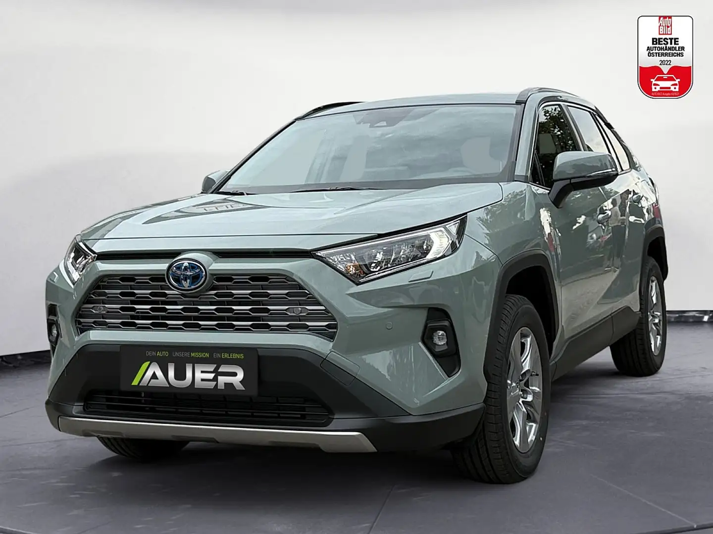 Toyota RAV 4 RAV4 2,5 Hybrid Active CVT 218PS | ab 41.190,- Grün - 1