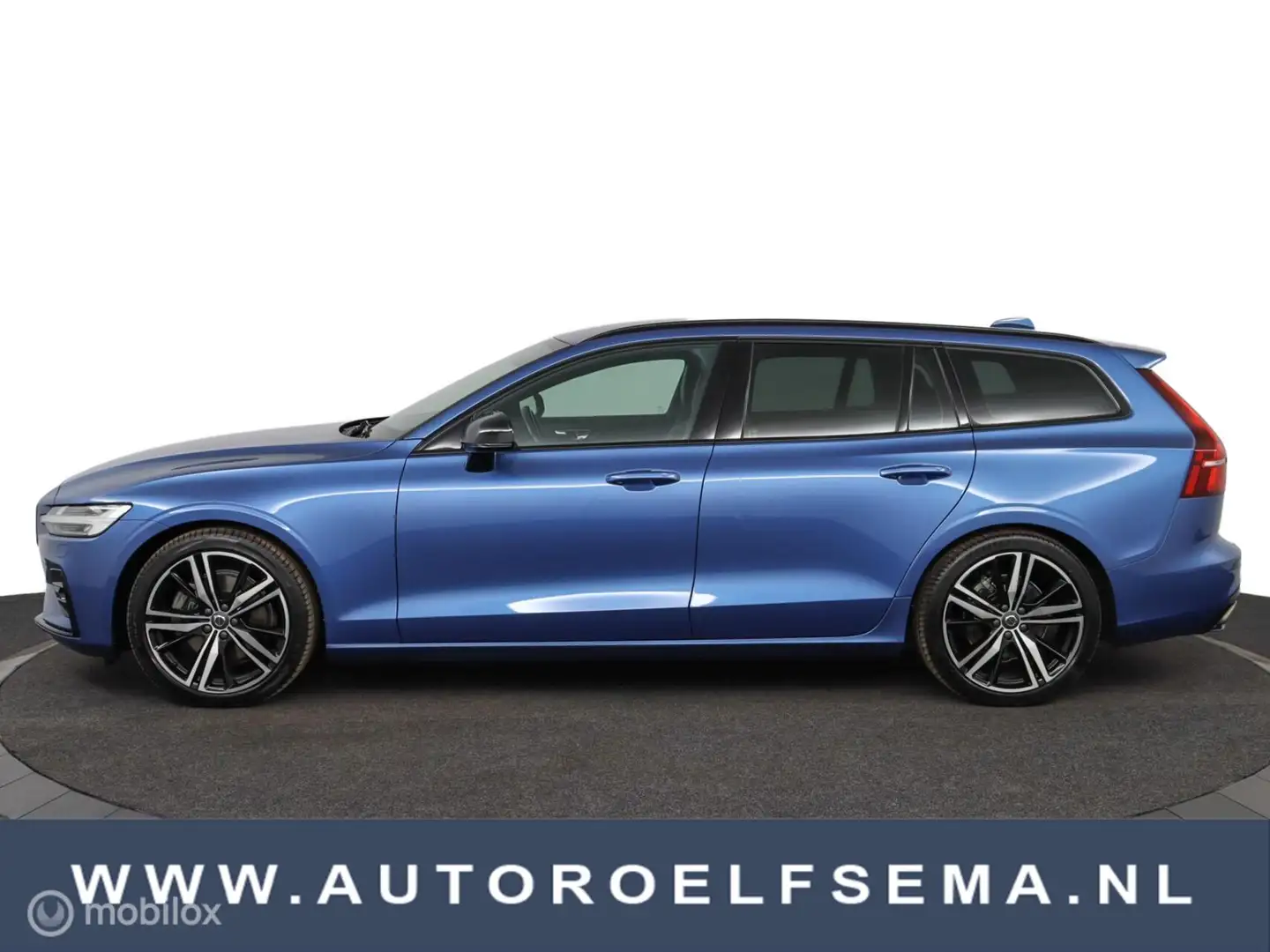 Volvo V60 2.0 B3 R-Design|Trekh|Acc|Blis|Cam|Stoel&Stuur ver Blauw - 1