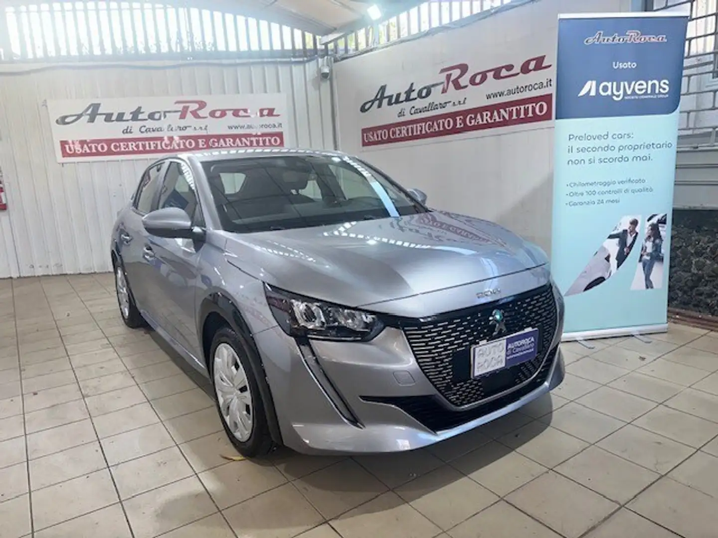 Peugeot e-208 208 motore elettrico 136 CV 5 porte Active Grigio - 2