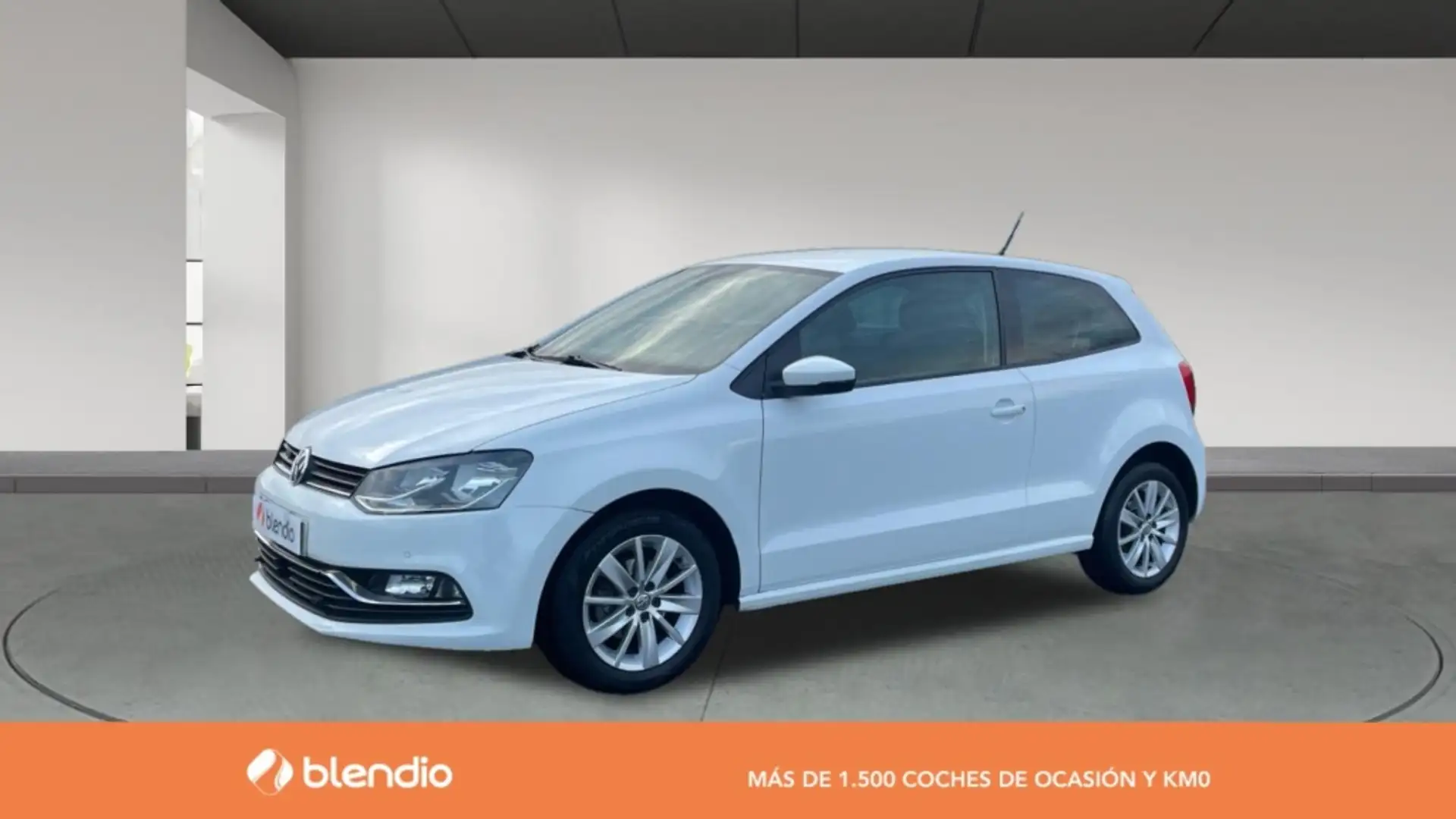 Volkswagen Polo 1.4 TDI BLUEMOTION 75 3P Blanco - 1