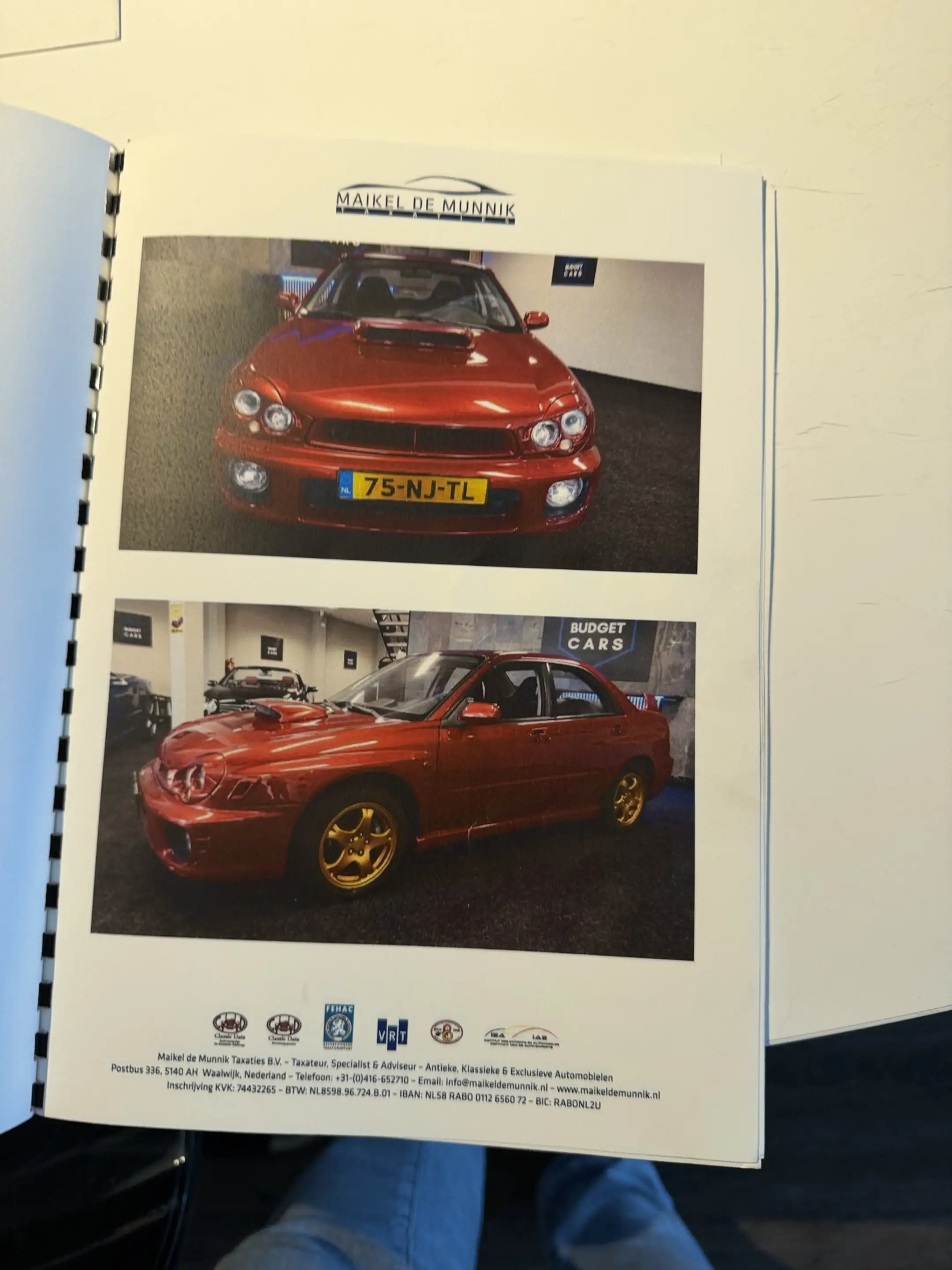Subaru Impreza 2.0 WRX AWD 218PK NAP Concoursstaat UNIEK Bj 2003 — photo 38