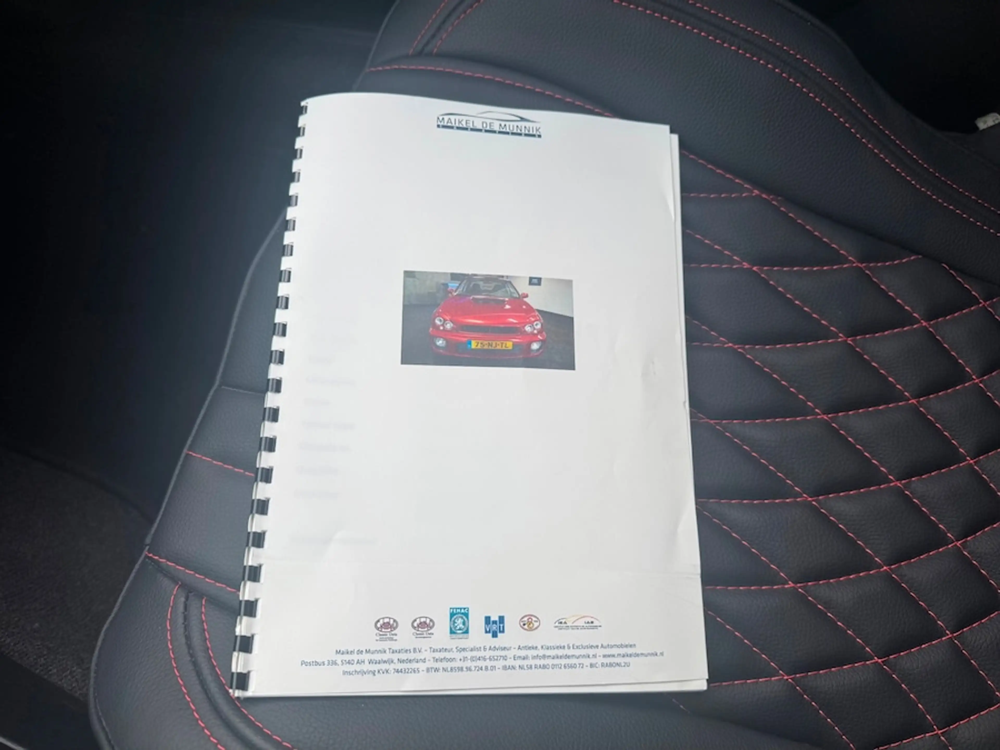 Subaru Impreza 2.0 WRX AWD 218PK NAP Concoursstaat UNIEK Bj 2003 — photo 12