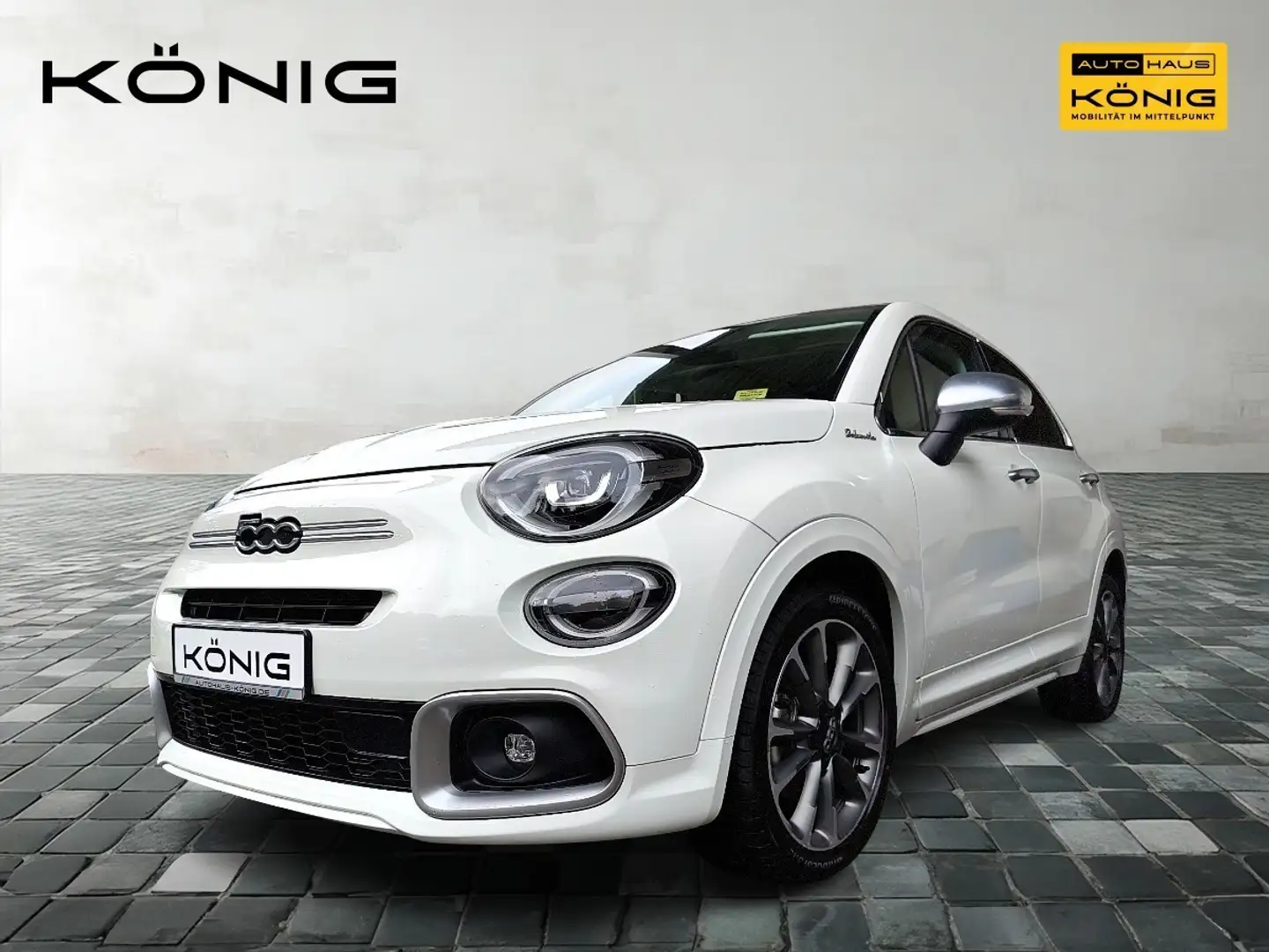 Fiat 500X DOLCEVITA MY22 PIÙ DOLCEVITA HYBRID 1.5 GSE 9 Weiß - 1