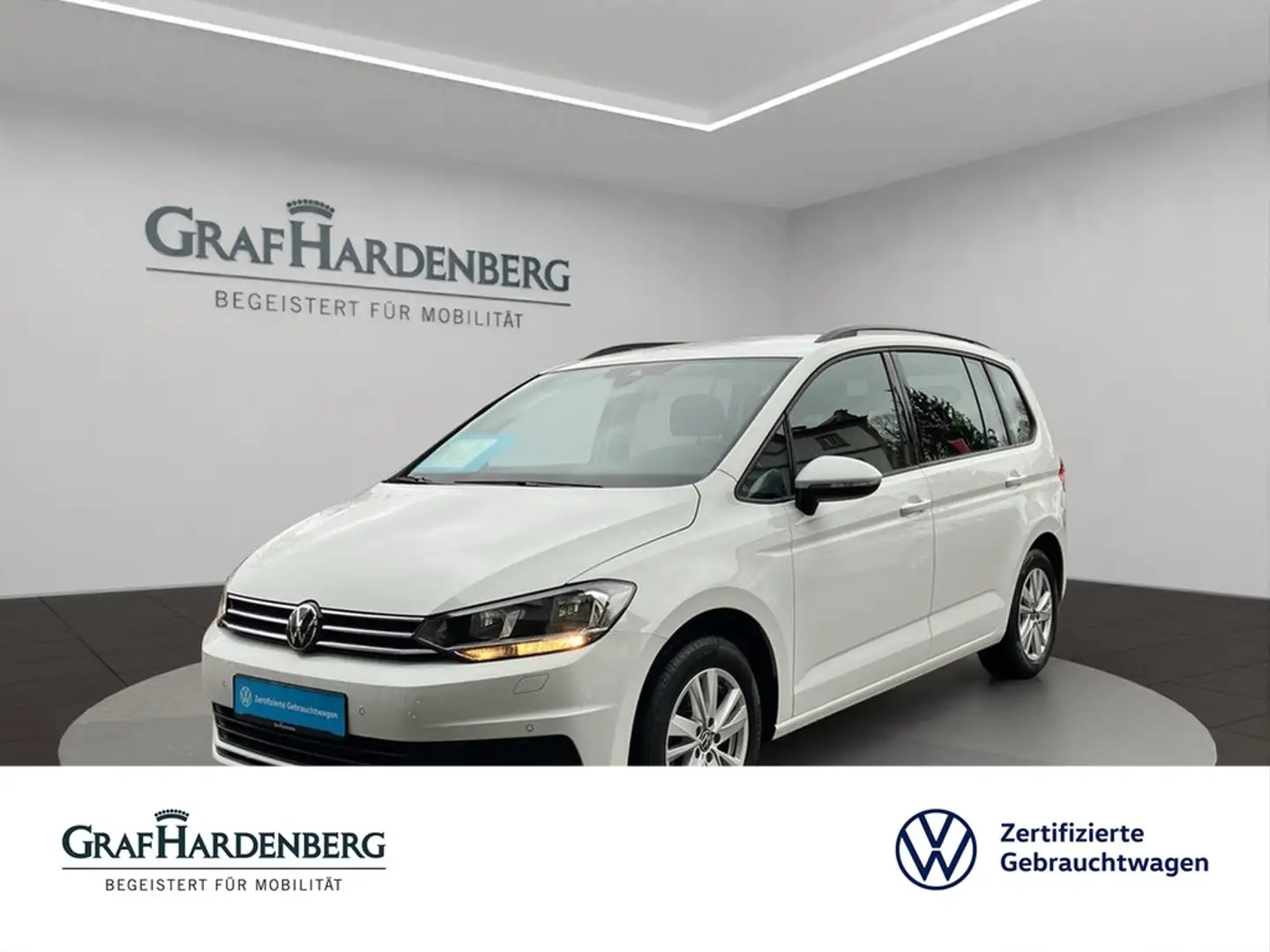 Volkswagen Touran Comfortline 2.0 TDI DSG Navi ACC Weiß - 1