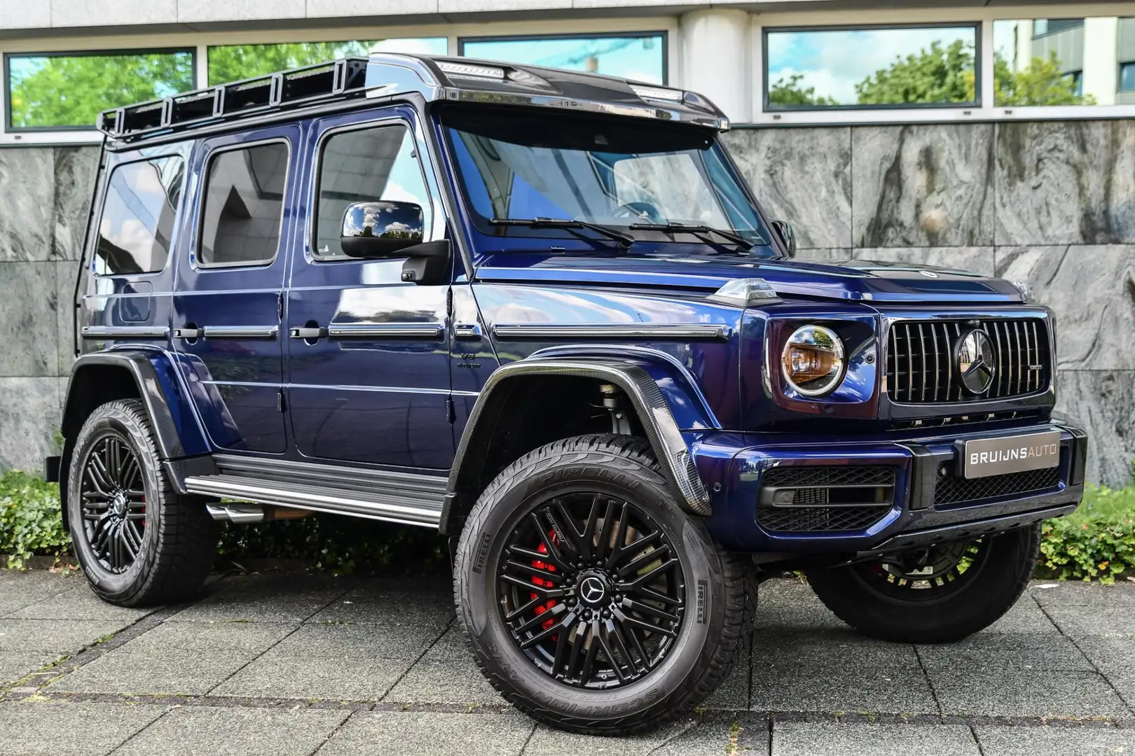 Mercedes-Benz G 63 AMG 4X42 |AMG Ride Control |Burmester|Schuifdak|Carbon Bleu - 2