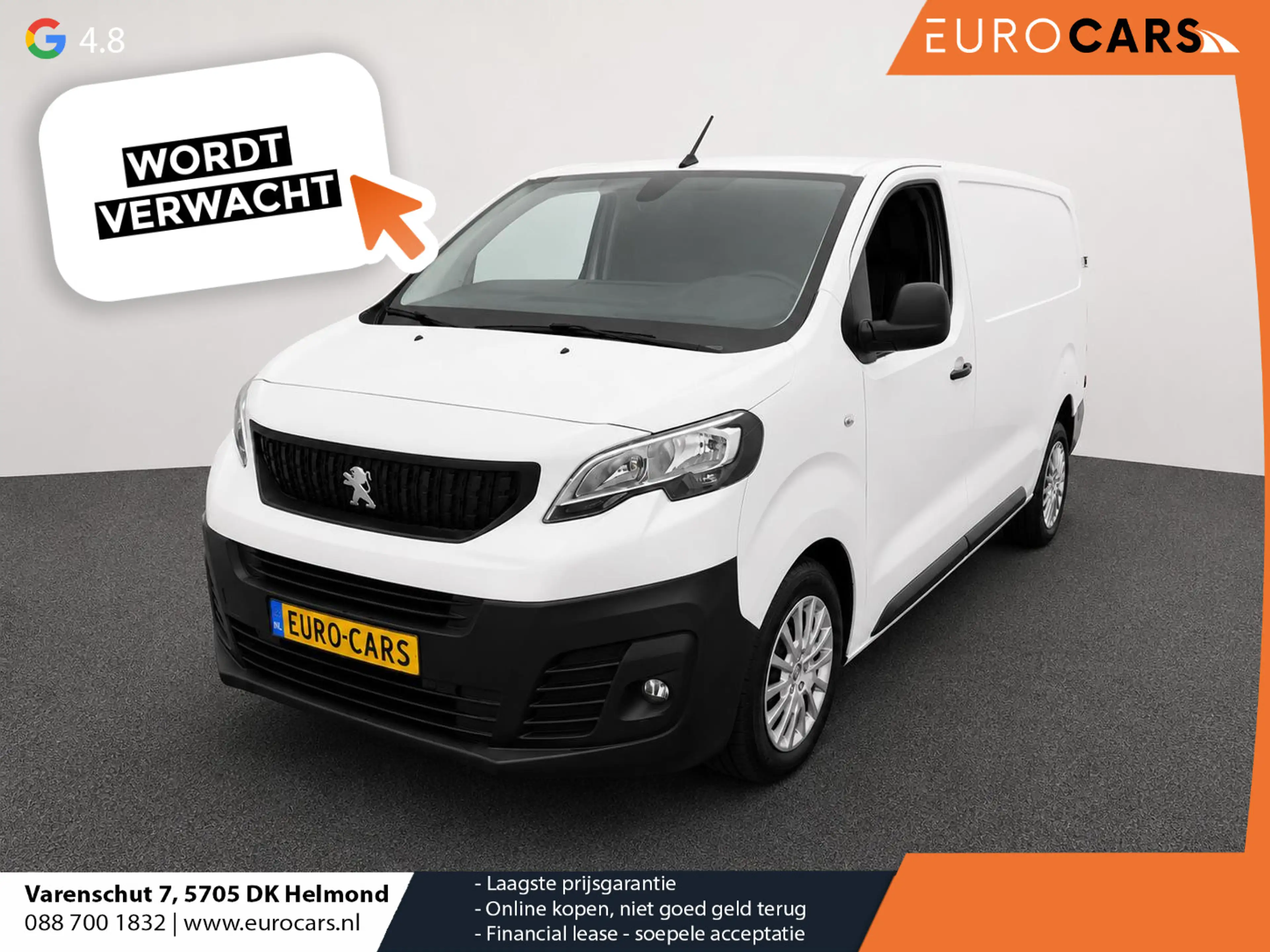 Peugeot Expert 2.0 BlueHDi 145pk Aut. Long Automaat 3 Zits Airco