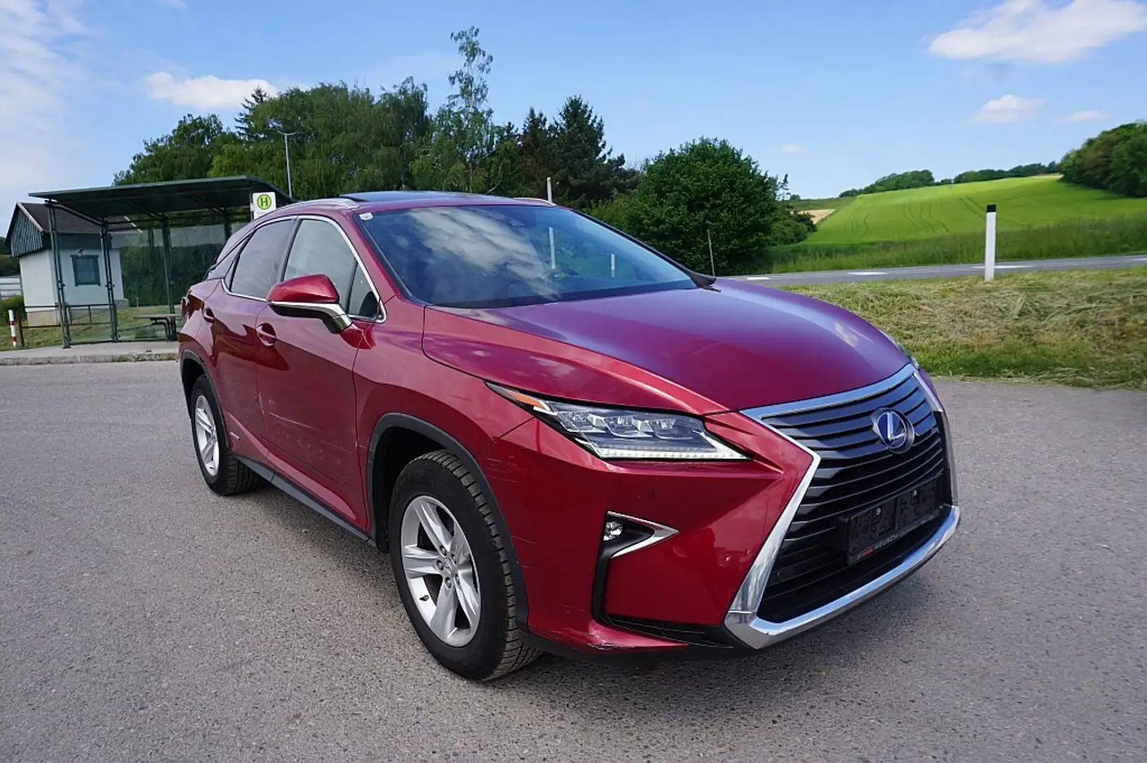 Lexus RX 450h E-four Executive Rouge - 2