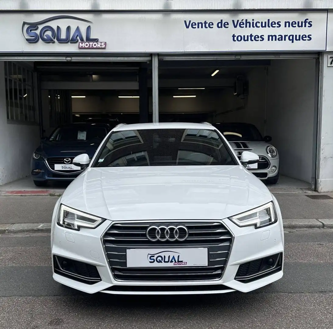Audi A4 TFSI 190 S TRONIC S LINE ULTRA Blanc - 2