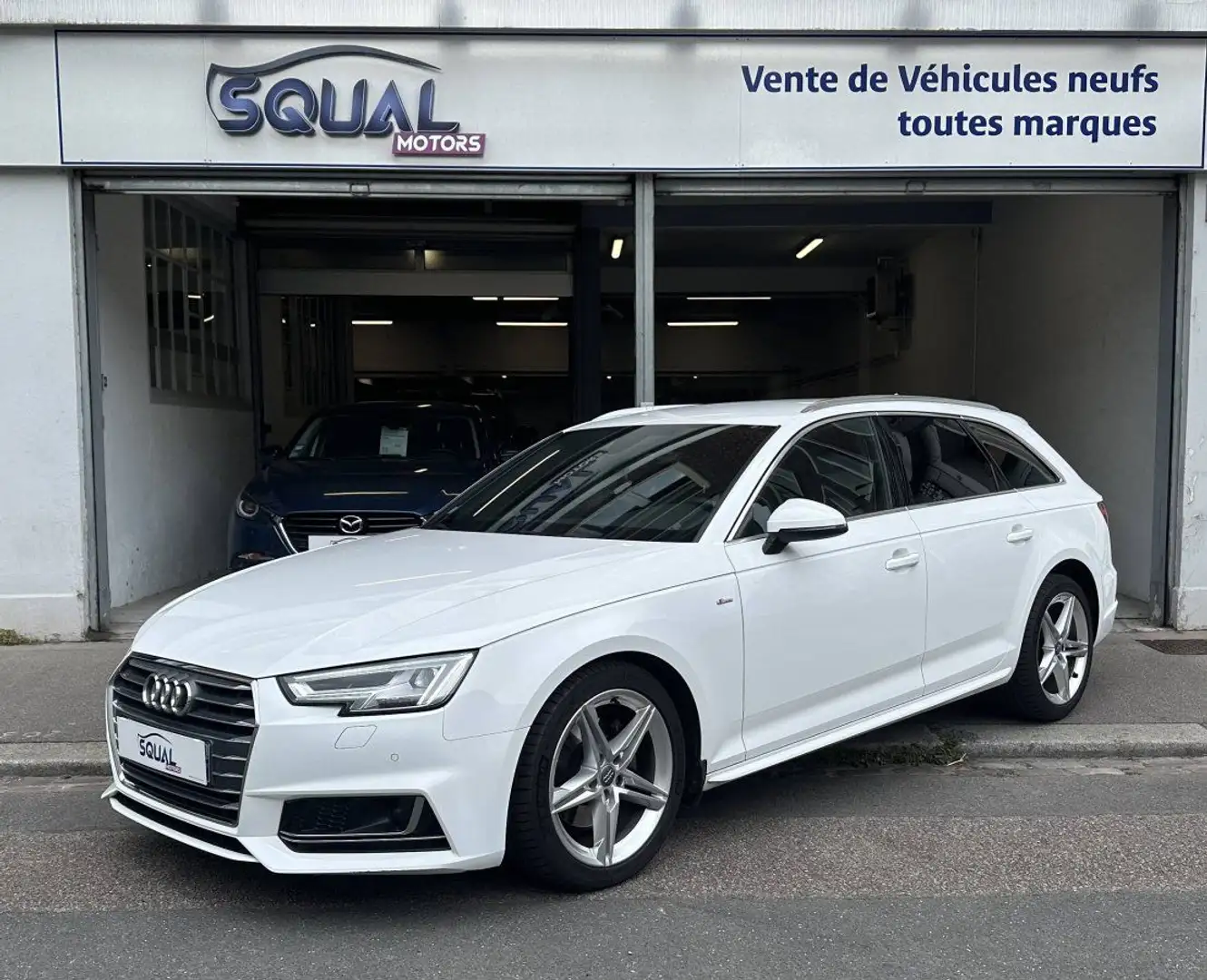 Audi A4 TFSI 190 S TRONIC S LINE ULTRA Blanc - 1