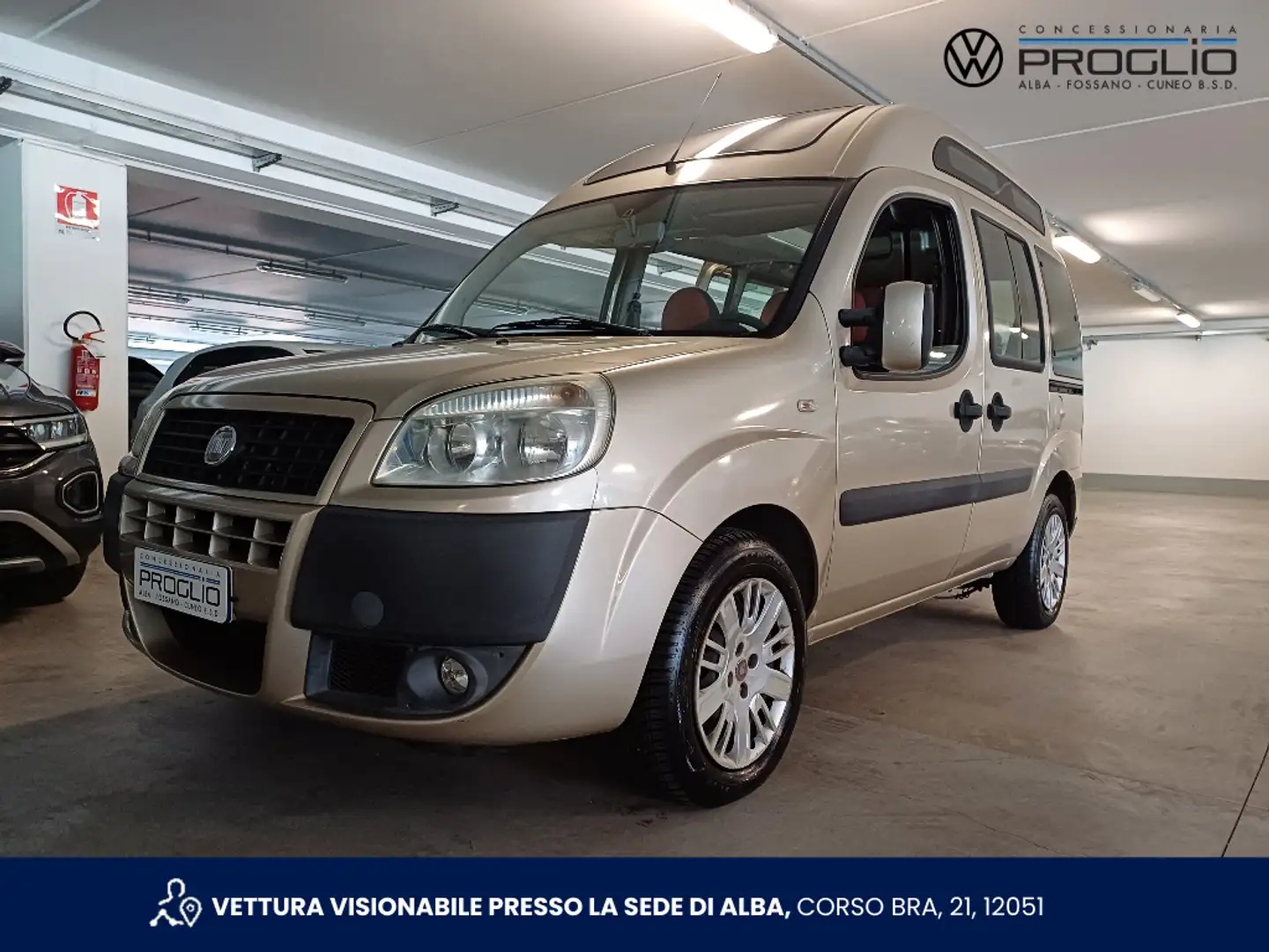 Fiat Doblo I 2005 - Doblo 1.3 mjt 16v Active fap Beige - 1