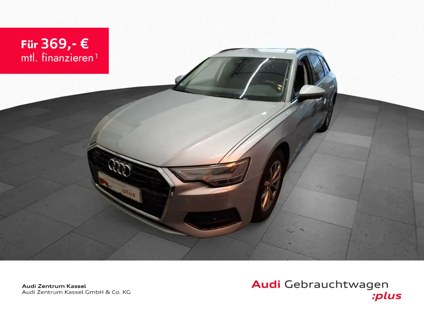 Audi A6 40 TDI quattro LED Navi CarPlay Leder Silber - 1