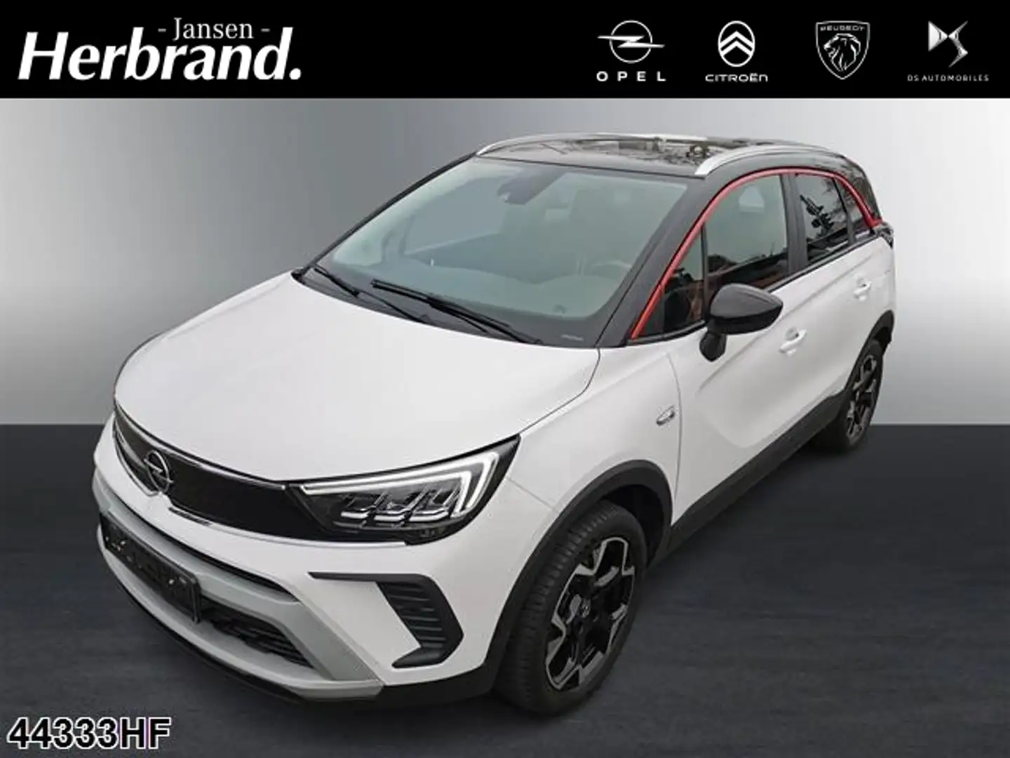 Opel Crossland X 1.2 Turbo, GS Line Blanc - 1