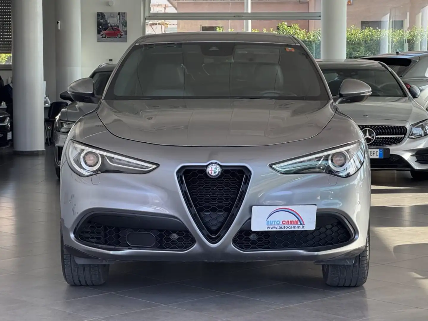 Alfa Romeo Stelvio 2.0 Turbo 200 CV AT8 Q4 EXECUTIVE Gris - 2