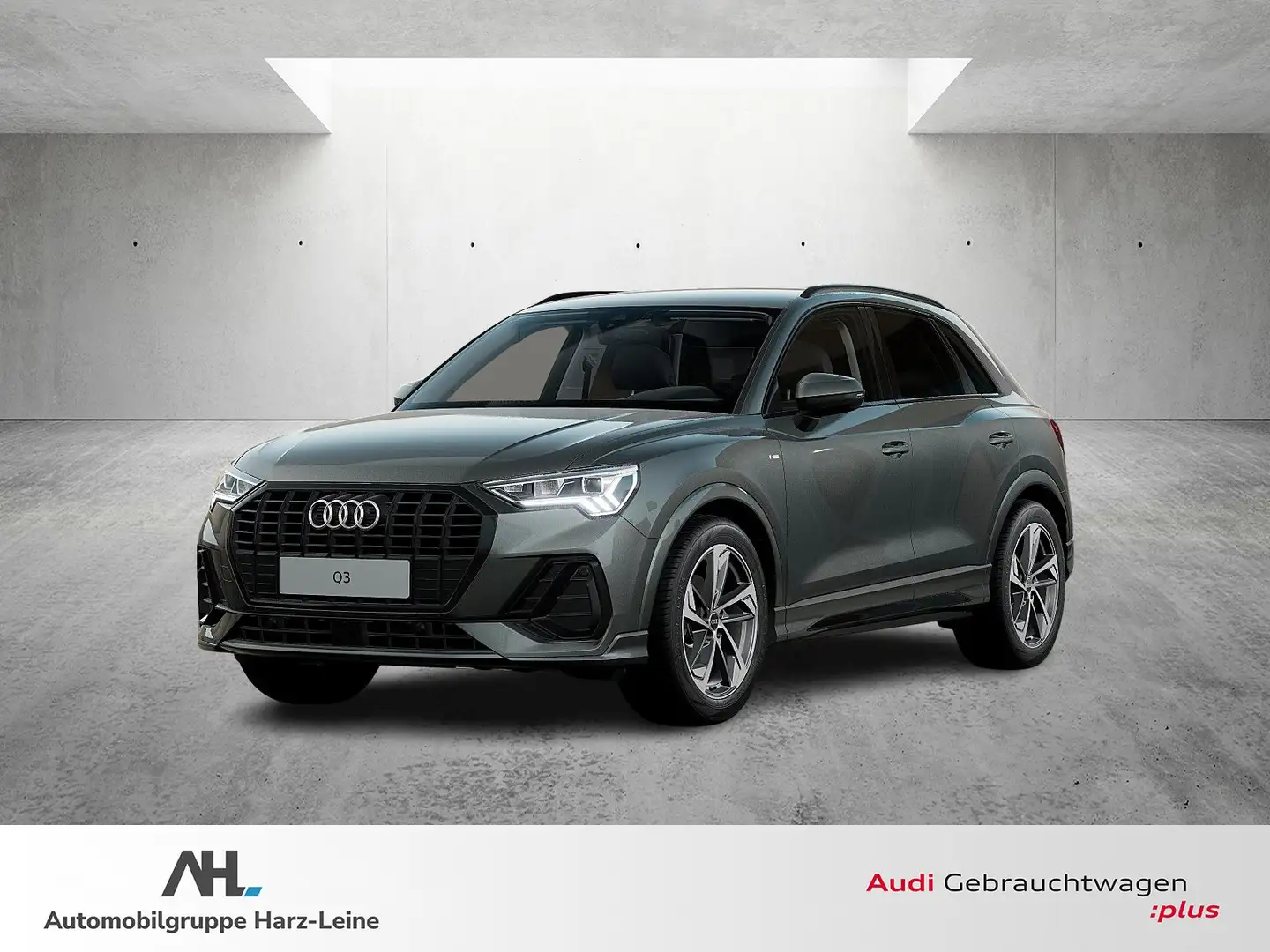 Audi Q3 35 TFSI S line S-tronic LED Navi ACC AHK PDC SHZ Grau - 1