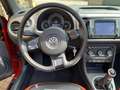 Volkswagen New Beetle rood/oranje kleur, cabrio, navigatiesystem, cruise Kırmızı - thumbnail 12