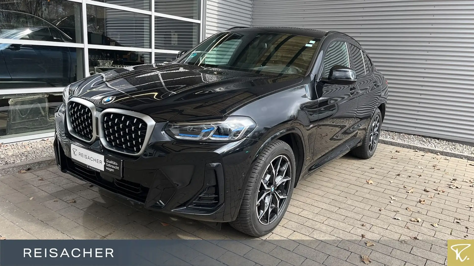 BMW X4 xDrive 20iA M-Sport Navi HUD ACC Laser AHK Schwarz - 1