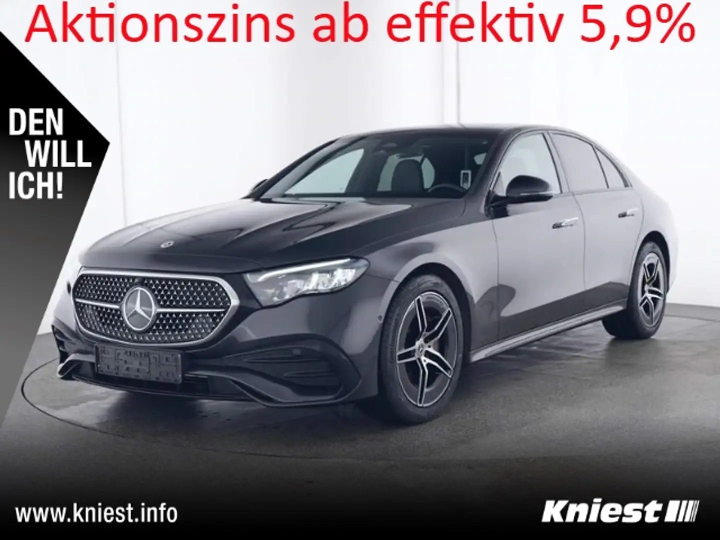 Mercedes-Benz E 200 AMG Line Advanced Night Winter Gris - 1