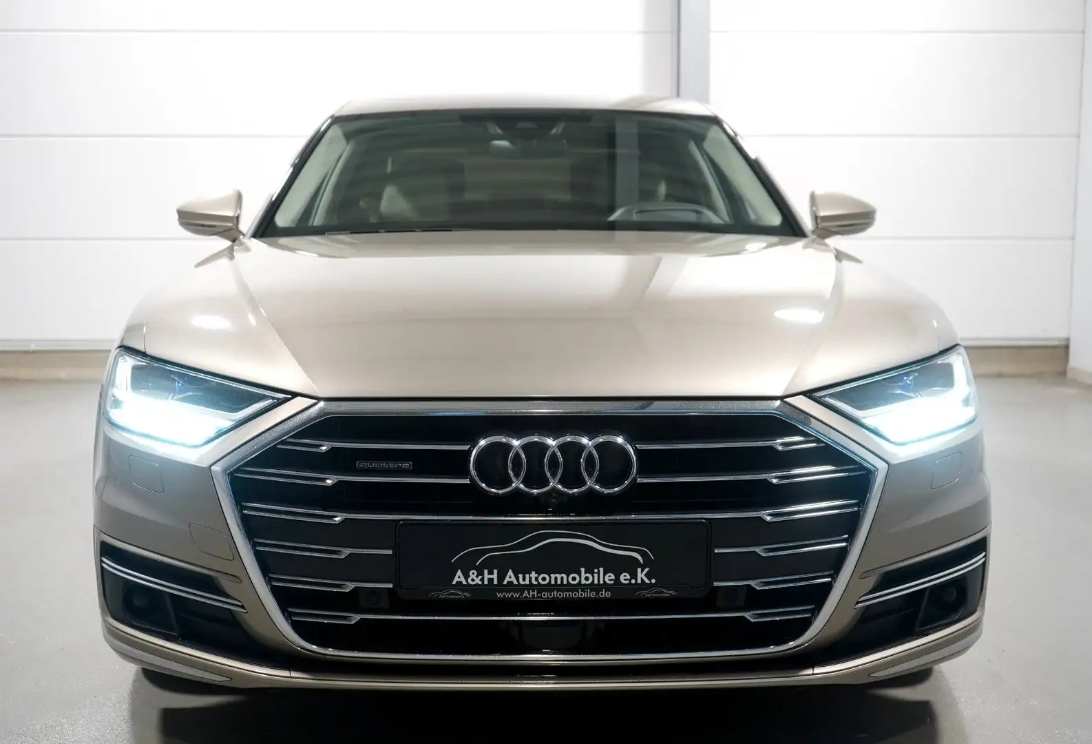 Audi A8 50 3.0 TDI quattro *Matrix*AHK*ACC*B&O* Beige - 2