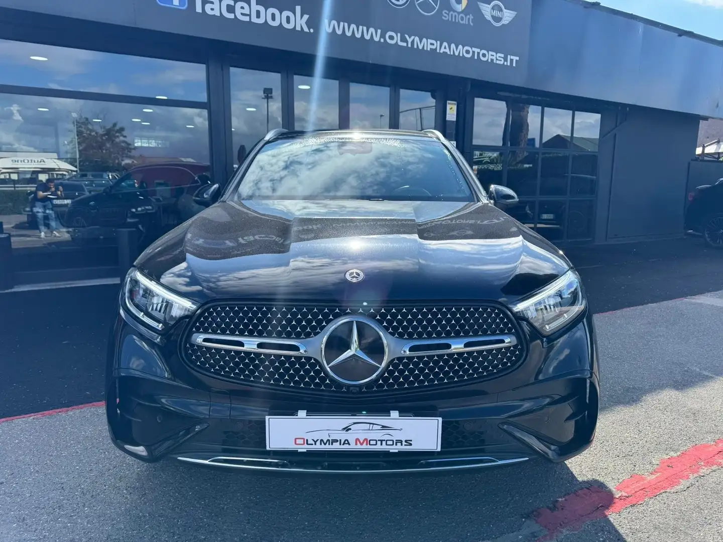 Mercedes-Benz GLC 220 D 4M PREMIUM AMG NIGHT TETTO NAVI LED KAMERA Nero - 2