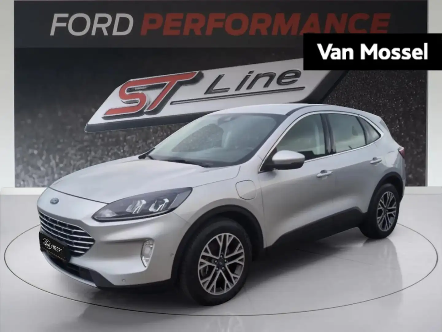 Ford Kuga 2.5 PHEV Titanium X | WINTER PACK | 18 INCH | ADAP Grijs - 1