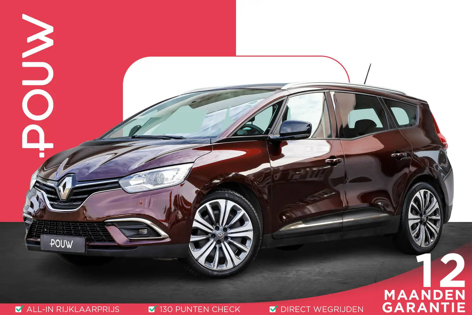 Renault Grand Scenic 1.3 TCe 115pk Business Zen | Achteruitrijcamera | Rouge - 1