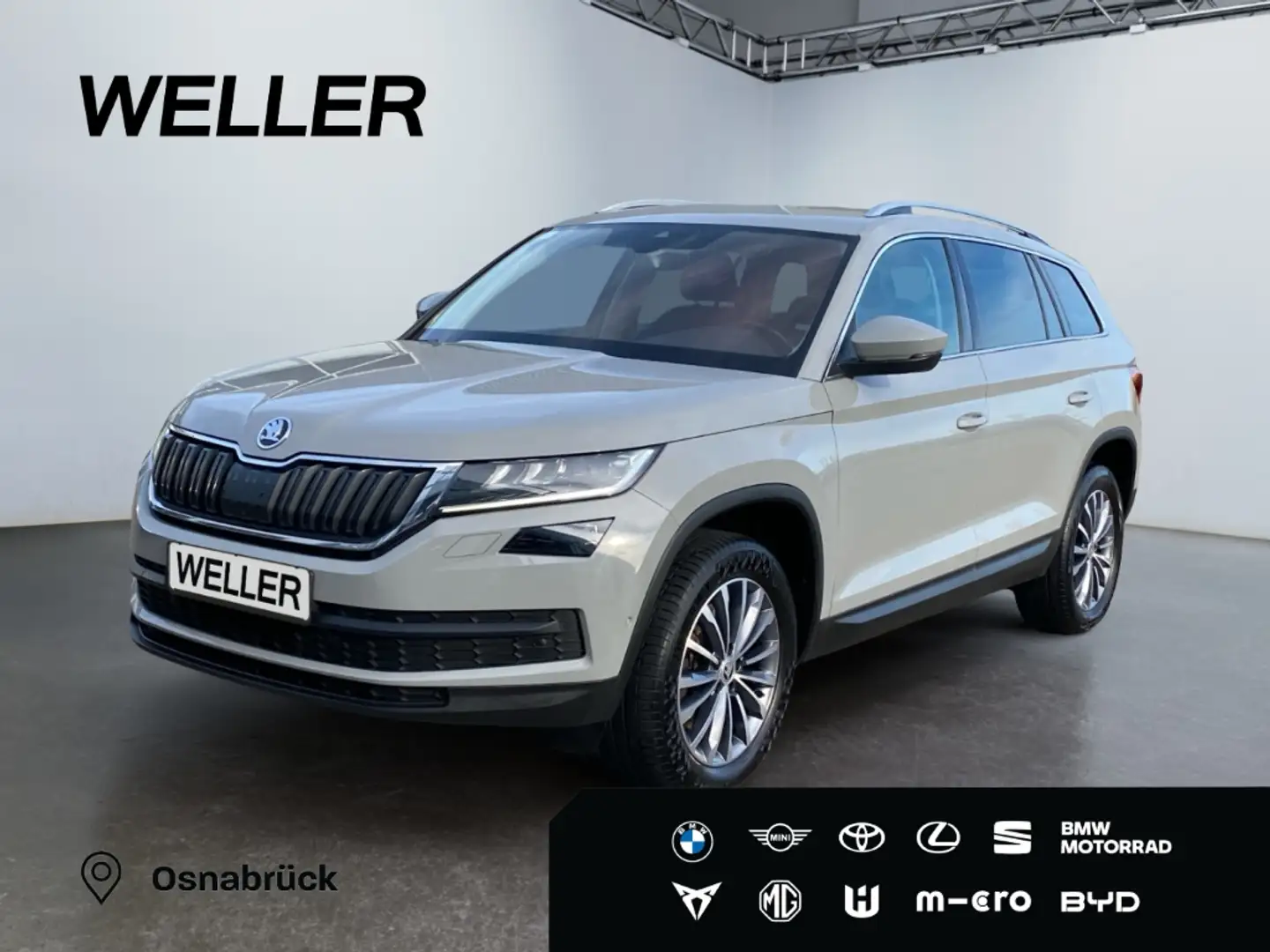 Skoda Kodiaq 2.0 TSI 4x4 DSG Style *AHK*360*DCC*CANTON* Grau - 1