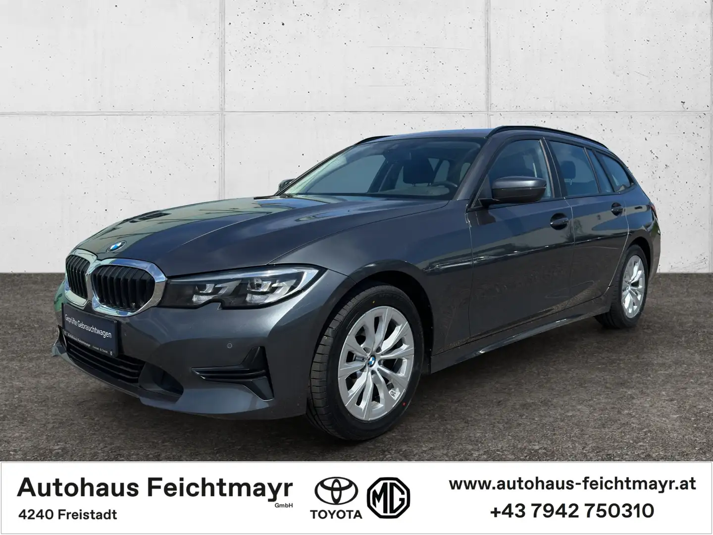 BMW 318 318d Advantage Kombi Mild-Hybrid Aut. 5t. Grau - 1