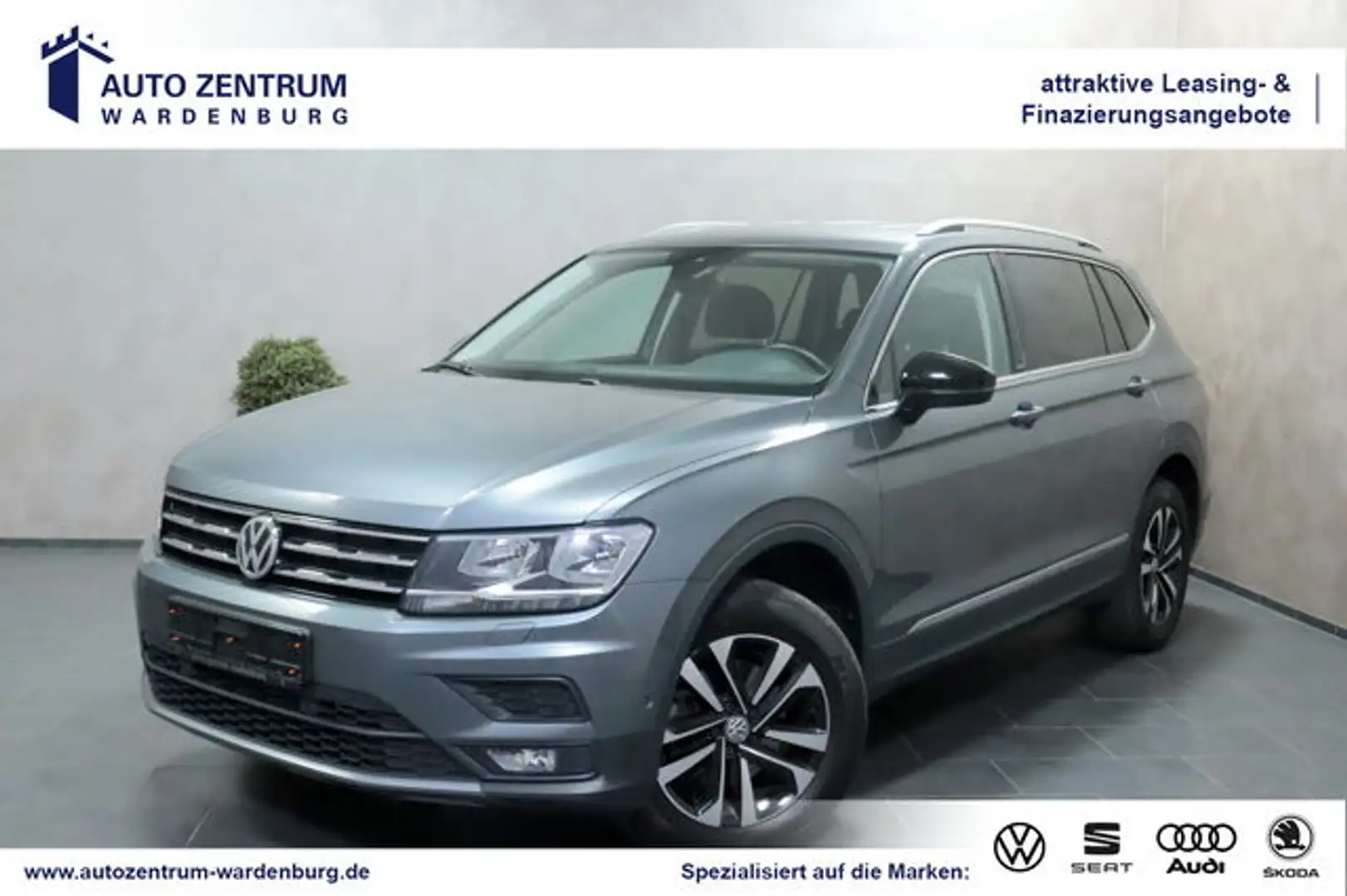 Volkswagen Tiguan Allspace 2.0 TDI IQ.DRIVE NAVI ACC SPUR Grau - 1