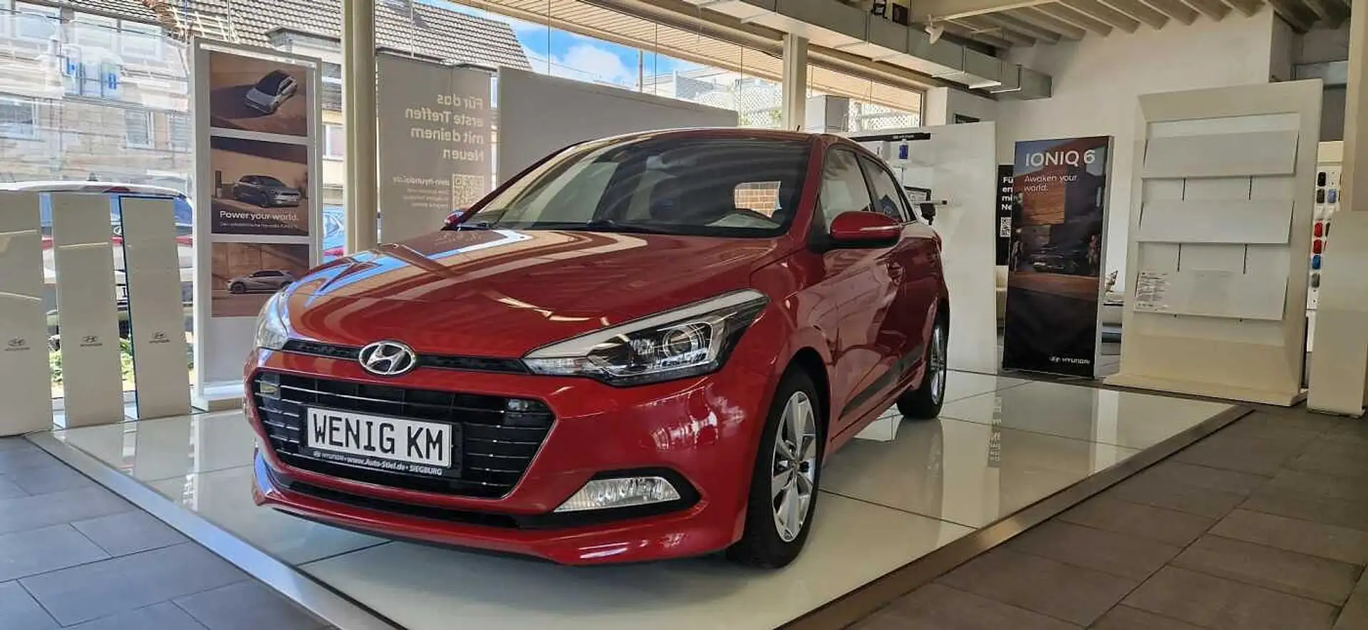 Hyundai i20 blue 1.0 T-GDI Passion*Navigation*Klimaautomatik Rojo - 1