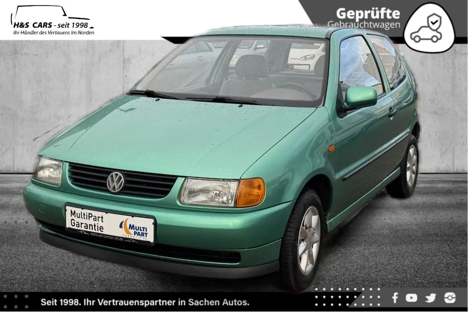 Volkswagen Polo Colour Cpt 1H ZAHNR NEU SCHIEBD BT PDC TÜV Grün - 2