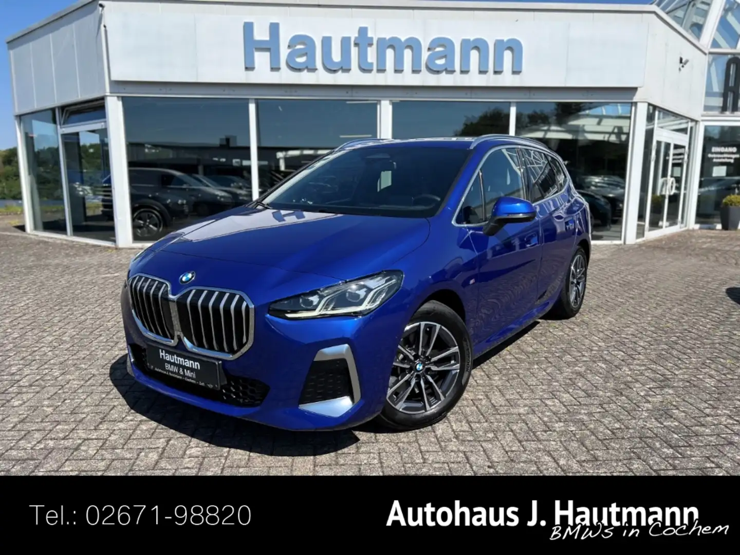 BMW 223 Active Tourer d xDrive M SPORT +NP:60.009€+AHK+ Bleu - 1