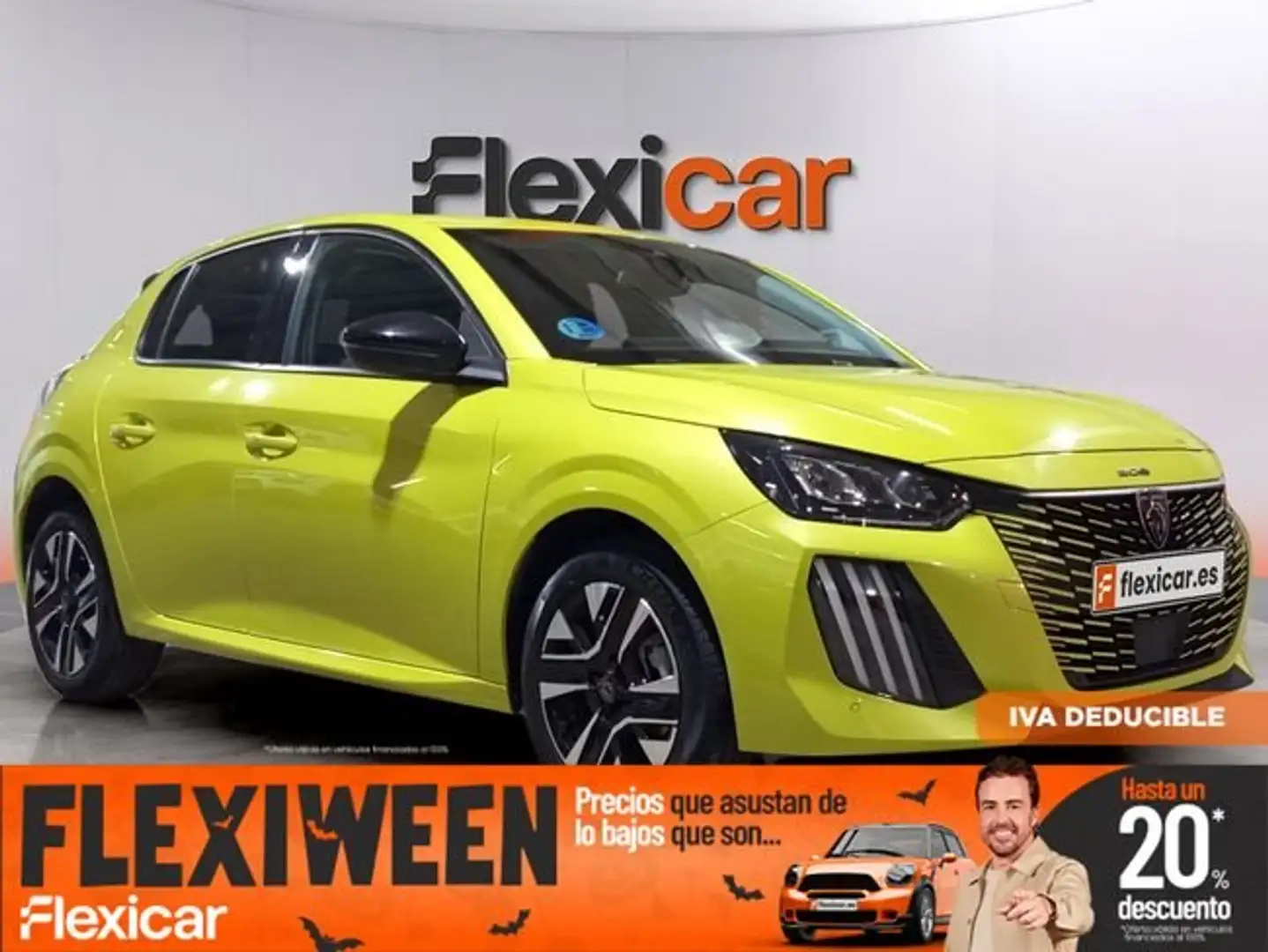 Peugeot 208 Allure HYBRID 100 eDCS6 Amarillo - 1
