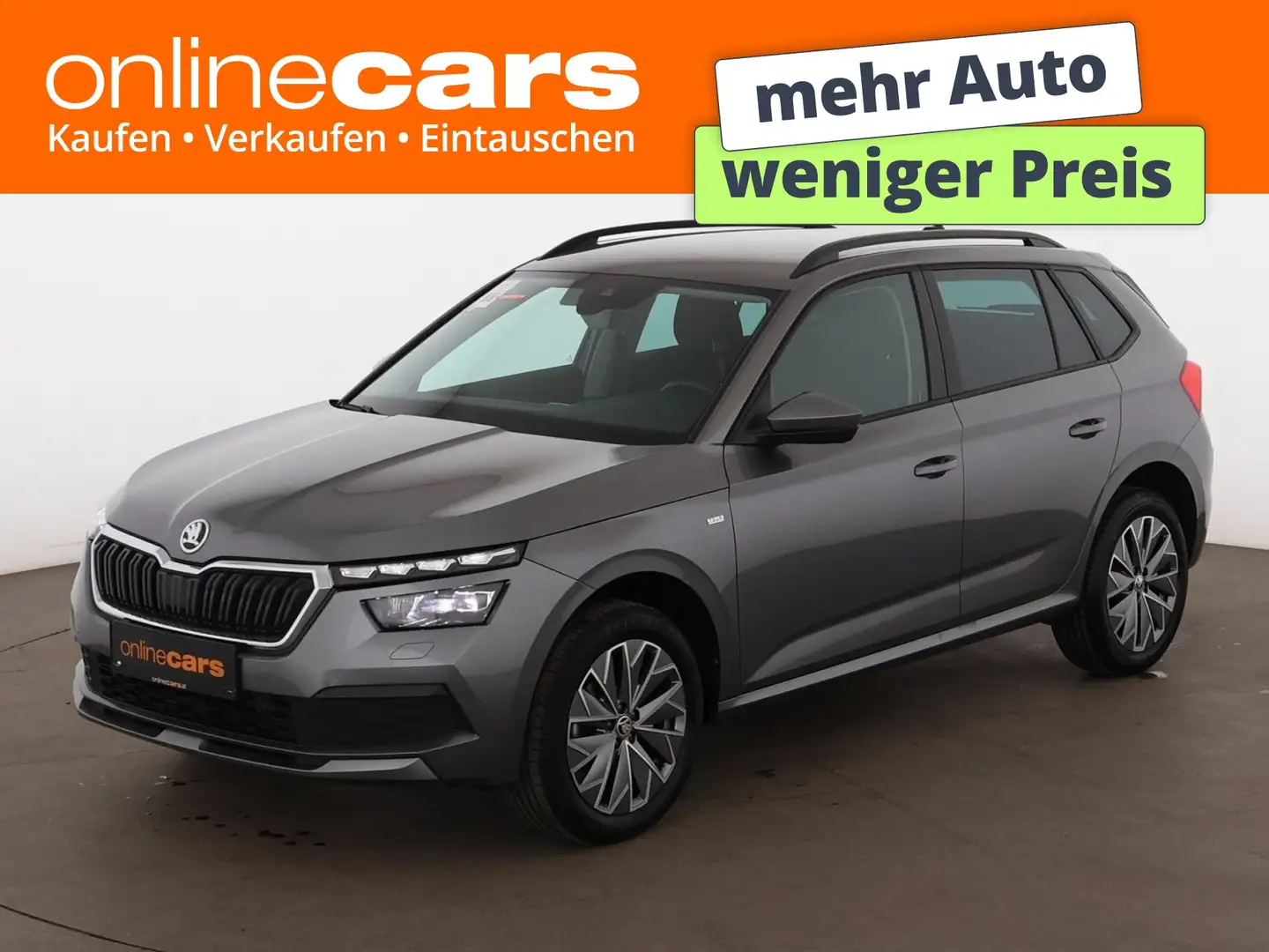Skoda Kamiq 1.0 TSI Tour LED SITZHZG R-CAM ASSIST TEMP Grau - 1