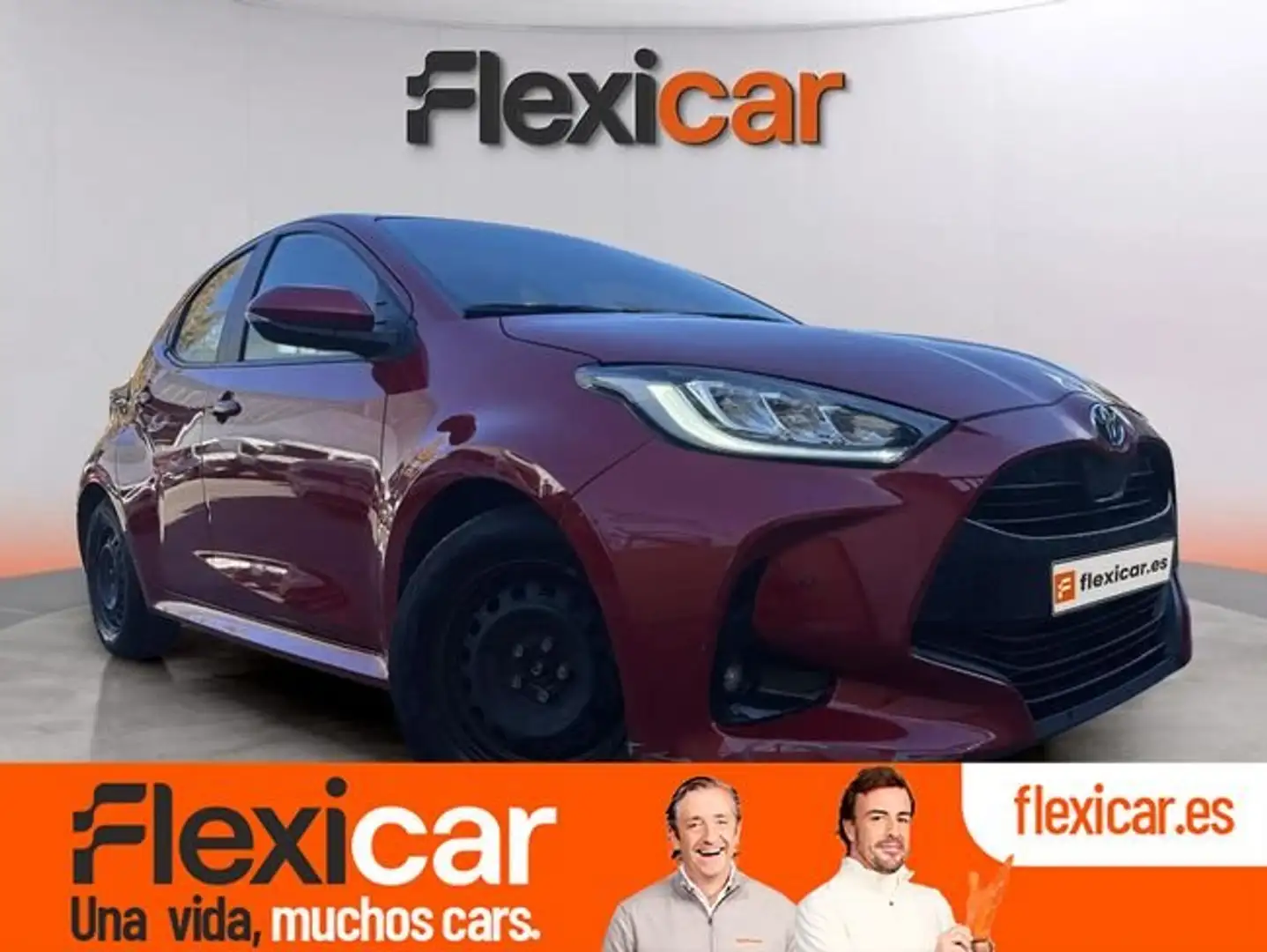 Toyota Yaris 120H 1.5 Active Tech Rojo - 1
