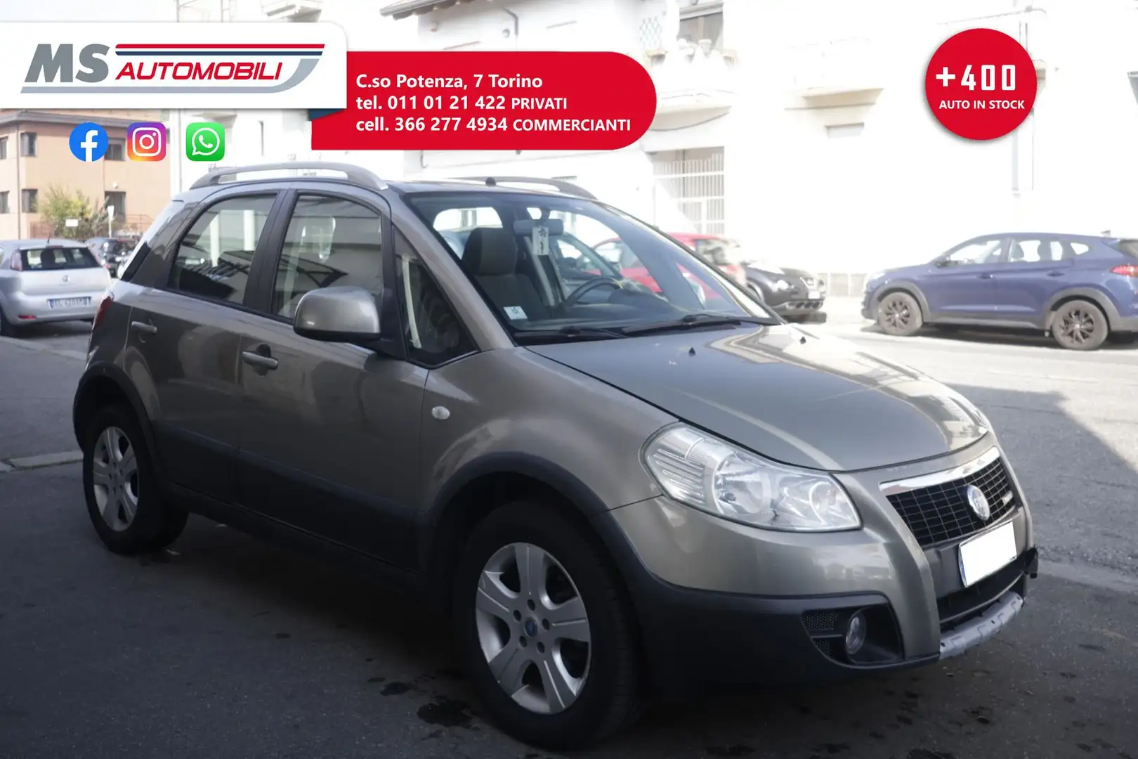 Fiat Sedici FIAT Sedici 1.9 MJT 4x4 Dynamic 88KW ANNO 2007 Beige - 1