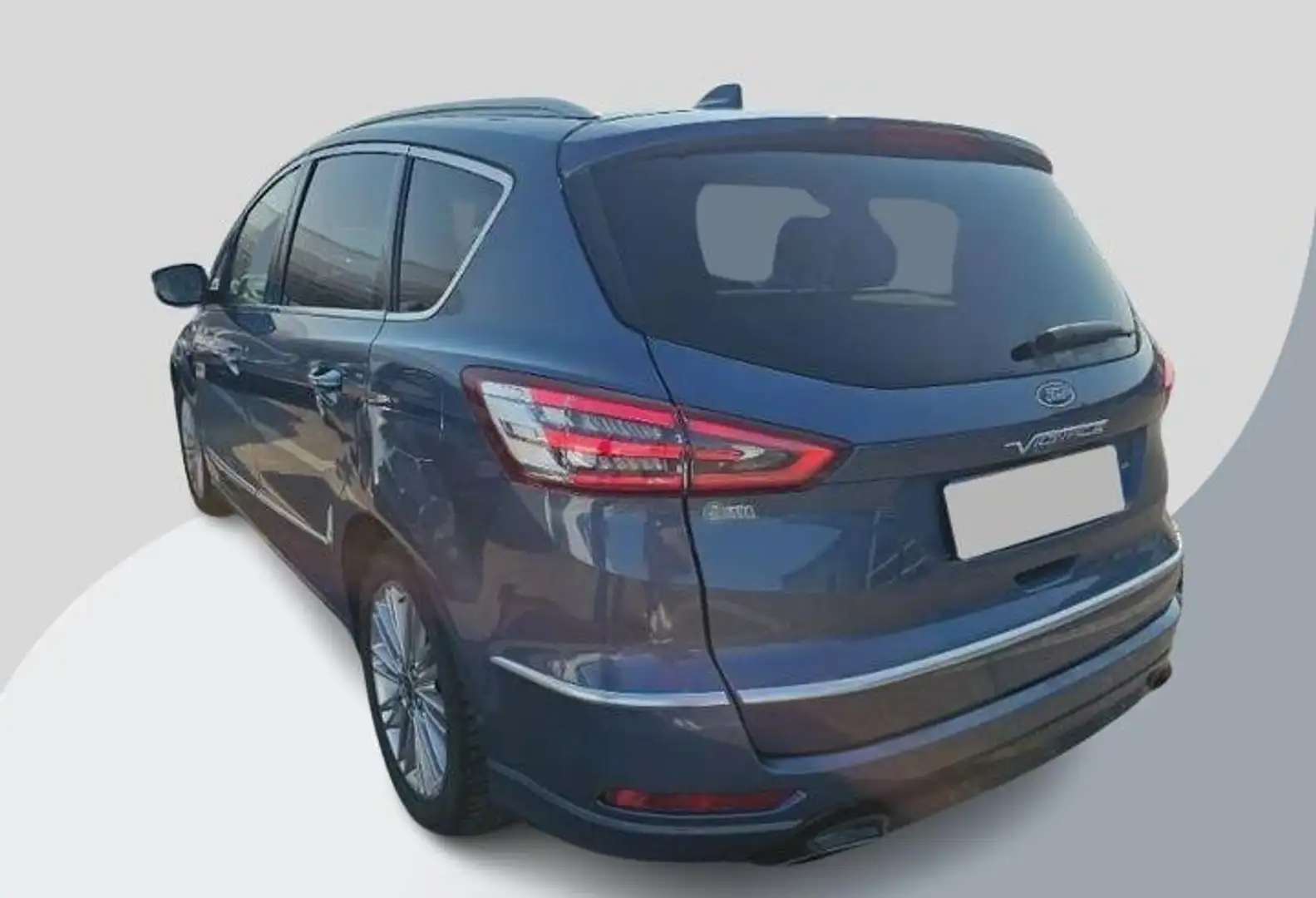 Ford S-Max 2.5 FHEV Vignale 5P 190pk | Full LED | SYNC 3 Navi Blauw - 2