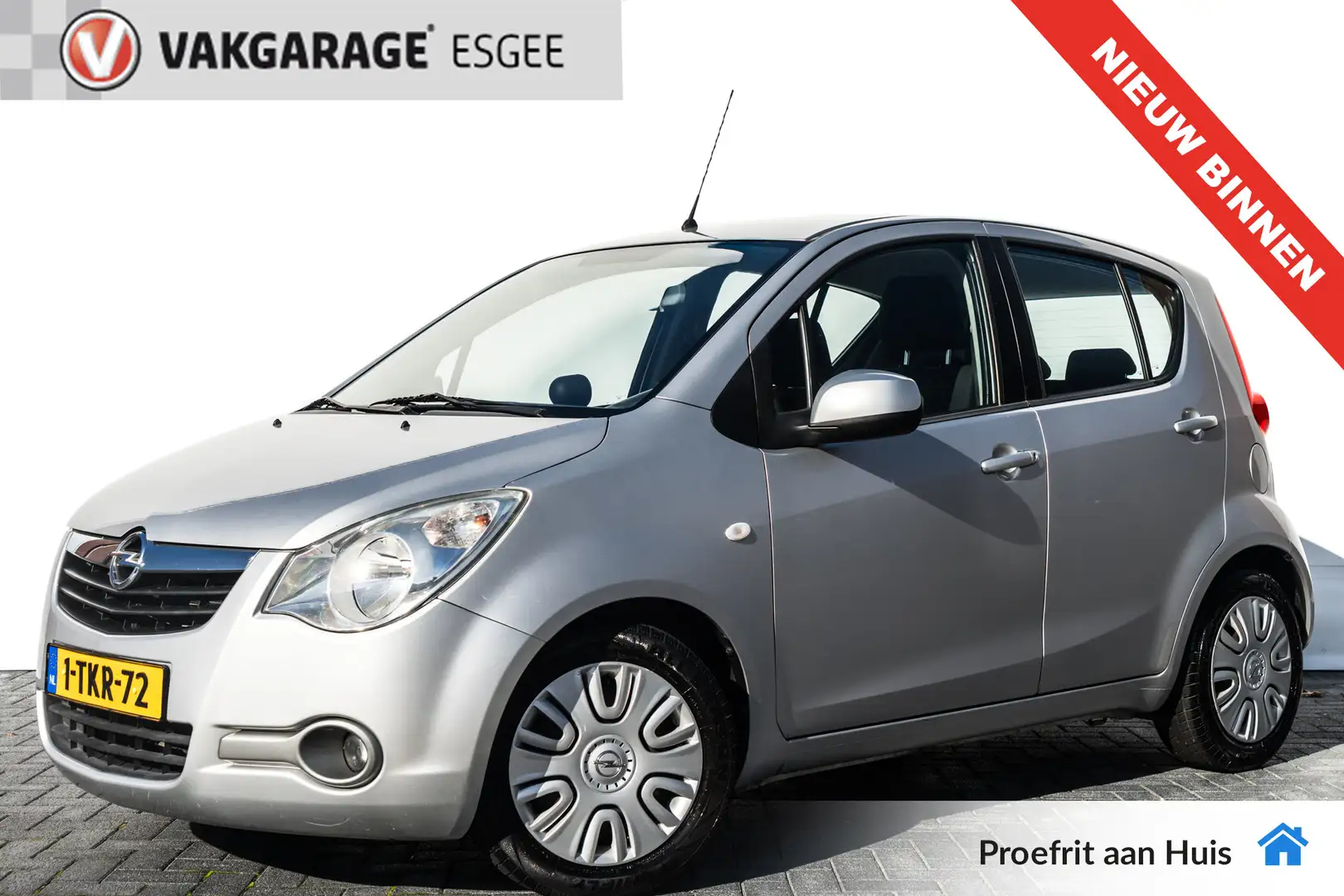 Opel Agila 1.0 Essentia HOGE ZIT, MEENEEMRIJS, RIJKLAAR, | Ai Gris - 1